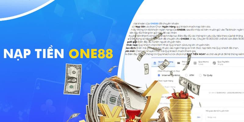 Hướng dẫn nạp tiền One88