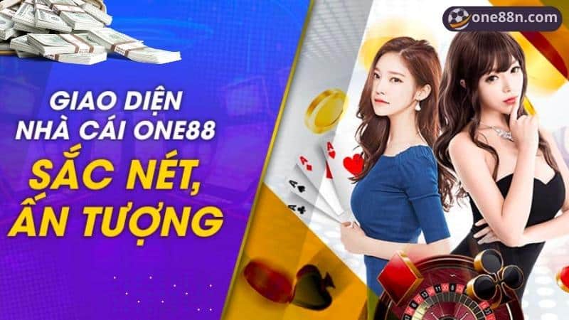 One88 có giao diện nổi bật và ấn tượng